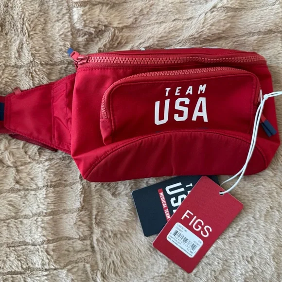 NWT FIGS x Team USA Summer Paris Olympics 2024 Belt Bag - Picture 8 of 8